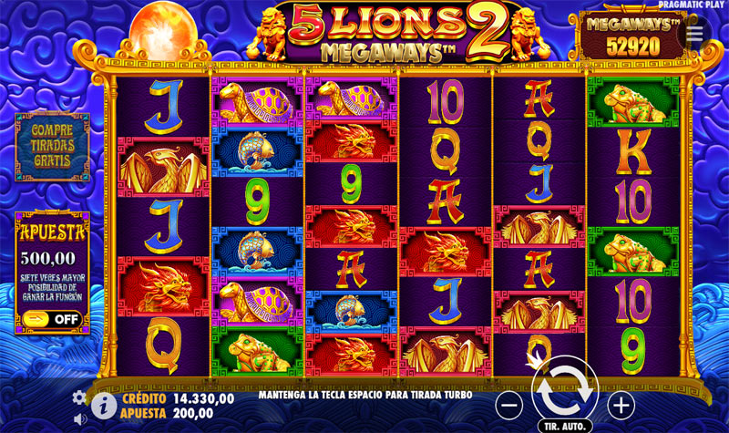 5 Lions Megaways 2