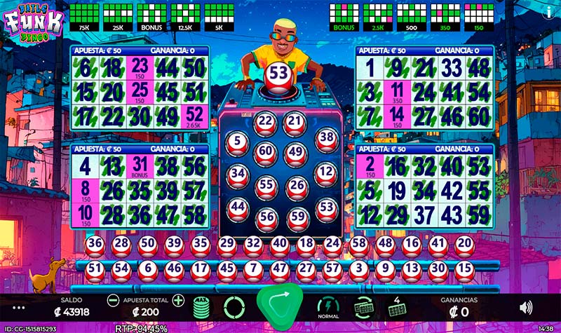 Baile Funk Bingo