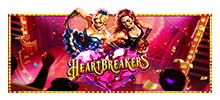 <p>Prepárate para un espectáculo de cabaret en Heartbreakers, una espectacular tragamonedas de 5×4 que cuenta con un juego de bonificación con doble giro y tres símbolos de colección de diferentes colores que pueden otorgar premios.</p>
<p>En cada giro, aparece un multiplicador de hasta 100x encima de cada uno de los cinco carretes. Si aparece un símbolo de botella verde, la apuesta se multiplica por el multiplicador que se muestra encima de su carrete respectivo y se paga. Las botellas rojas que aciertan pueden llevar un multiplicador aleatorio de hasta 100x, que se multiplica por el multiplicador correspondiente encima de ella. Finalmente, las botellas amarillas aplican la suma de los cinco multiplicadores a la apuesta total.</p>
<p>Obtener tres símbolos de dispersión activa el juego de bonificación con tres dobles giros, donde el multiplicador sobre cada carrete comienza en 1x y solo los símbolos de botellas verdes, rojas y amarillas pueden aparecer en la cuadrícula. Cada vez que cae una botella, aumenta el multiplicador respectivo encima de ese carrete y restablece el número de dobles giros. Al final de la ronda, los cinco multiplicadores se suman, se aplican a la apuesta total y se pagan.</p>