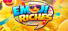 Emoji Riches es una tragamonedas de video con combinaciones de 6x6 símbolos, que incluye símbolos ganadores fijos y comodines con multiplicador. Durante cualquier giro gratis, puedes ganar un gran premio cada vez que aparezcan uno o más comodines en los carretes. El multiplicador de premios se duplicará por cada comodín antes de que se paguen las ganancias.