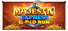 Coge un pico y busca tesoros en Majestic Express – Gold Run.  Los símbolos de dinero con valores de hasta 15x pueden aparecer en los rodillos 1-4, y se ganan al aparecer un símbolo Collect o Super Collect en el rodillo cinco. También se pueden coleccionar símbolos de Train Money, que otorgan premios de hasta 5000x.  Si un símbolo Super Collect aparece simultáneamente con un símbolo de Train Money, aparece un tren dorado con un número aleatorio de vagones; cada uno suma +1x al multiplicador de ganancias.