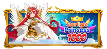Dirígete a las nubes para vivir una aventura encantadora con Starlight Princess 1000™.

Descubra un impresionante diseño de estilo anime con gemas de colores que llenan la cuadrícula de 5×6 junto a la propia Starlight Princess, junto a los carretes.

Una función de caída permite que las combinaciones ganadoras se eliminen del juego después de cada giro, y los símbolos restantes caen al final de la pantalla y todas las posiciones vacías se llenan desde arriba. No hay límite para la cantidad de posibles caídas consecutivas.
