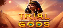 Descubre un mundo oculto de tesoros antiguos enterrados bajo las arenas doradas en el emocionante videojuego de tragamonedas Trial of the Gods. Demuestra que eres digno de los dioses egipcios y es posible que seas recompensado con la oportunidad de duplicar tus ganancias con la ayuda de los símbolos Wild e incluso podrás desbloquear increíbles giros gratis. ¡Embárcate ahora en esta aventura en el corazón del Antiguo Egipto, donde te esperan riquezas y emociones!