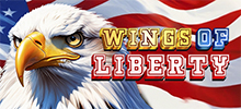 Sumérgete en el espíritu estadounidense con Wings of Liberty, una tragamonedas de video que celebra los símbolos y lugares emblemáticos de Estados Unidos con imágenes clásicas del país, como el águila calva, la Estatua de la Libertad y la bandera estadounidense. Este juego ofrece una experiencia divertida y gratificante para jugadores de todo tipo.<br/>
<br/>
Con funciones como Giros Gratis con Comodín Expandido, puedes celebrar tus victorias en este juego patriótico lleno de orgullo estadounidense.<br/>
<br/>
¡Siente la libertad de ganar a lo grande en esta tragamonedas con temática estadounidense!